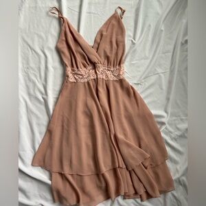 BOUTIQUE pink dress spaghetti strap